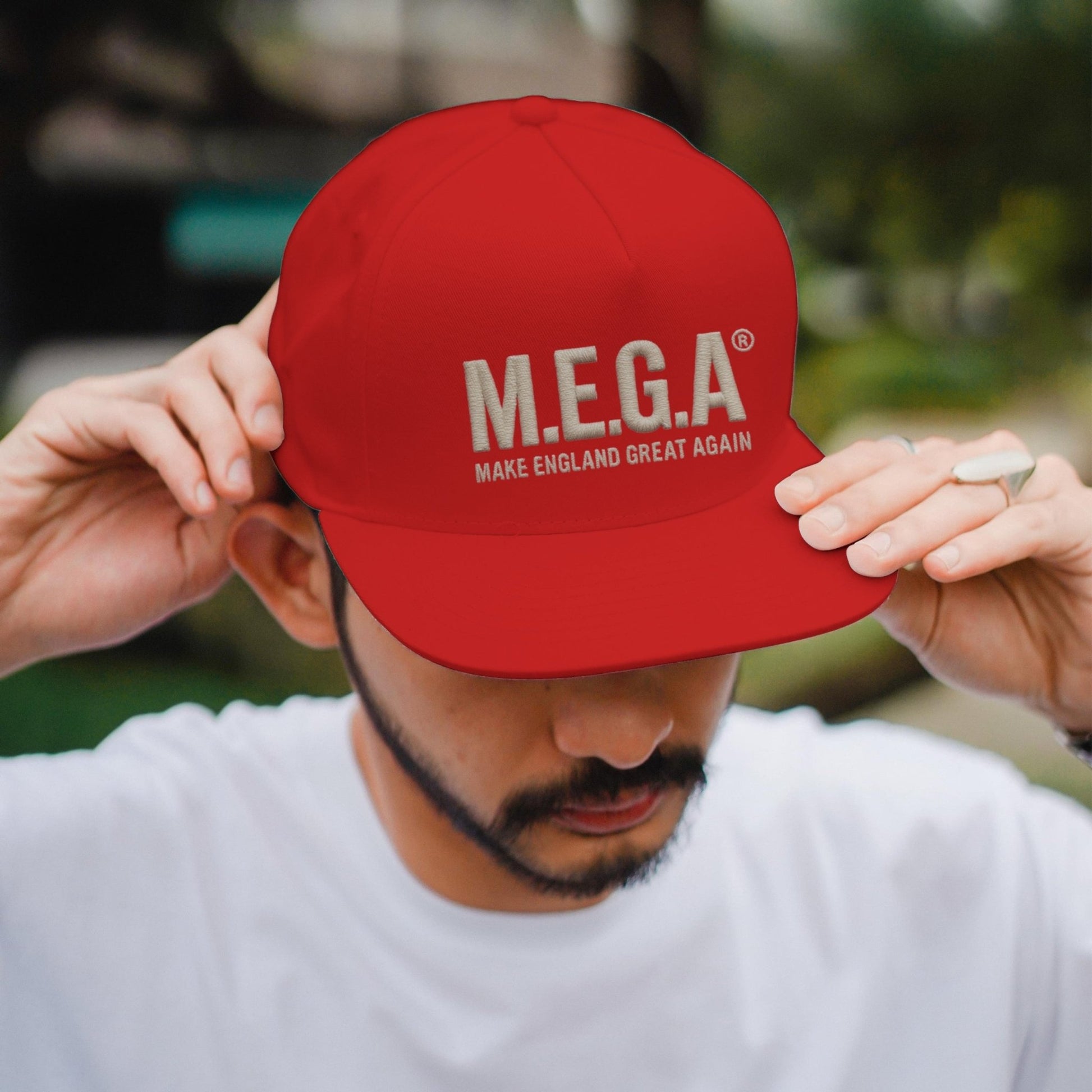 M.E.G.A® Snapback hat red